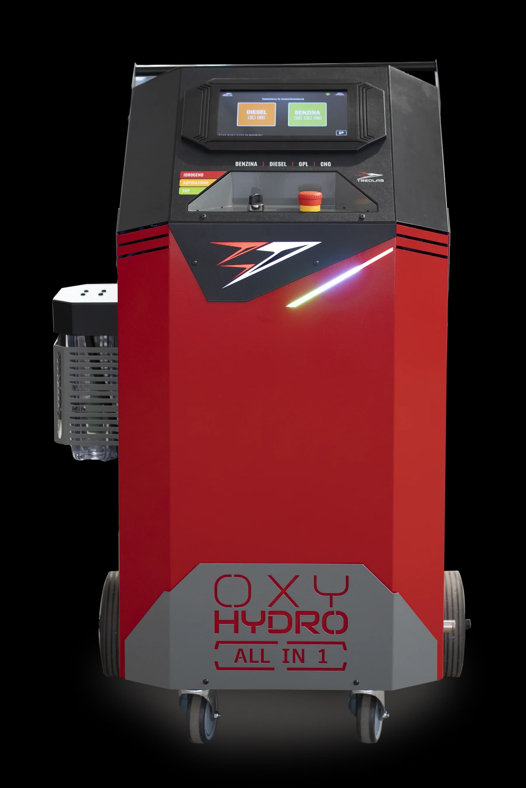 Vista laterale OXY HYDRO ALL IN ONE